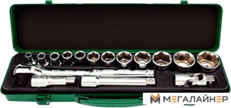 Набор торцевых головок Toptul GCAD1603 16 предметов купить в Минске с доставкой