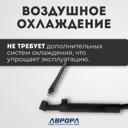 Вентильная горелка Aurora TIG 26V 180A (4м)