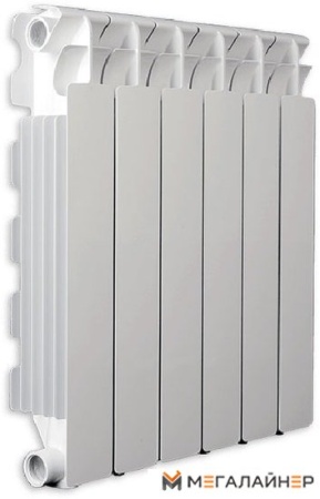 Алюминиевый радиатор Fondital Alternum B4 500/100 V70103408 (8 секций)