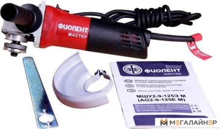 Угловая шлифмашина Фиолент МШУ2-9-125Э М купить в Минске с доставкой