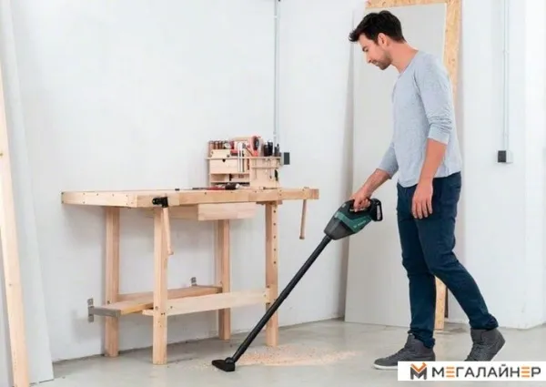 Пылесос Bosch UniversalVac 18 06033B9103 (1 аккумулятор) купить в Минске с доставкой