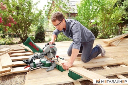 Торцовочная пила Bosch PCM 8 S [0603B10100] купить в Минске с доставкой