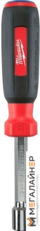 Торцевая отвертка для гаек Milwaukee Hollowcore Hex 10 мм 48-22-2536 купить в Минске с доставкой