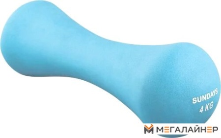 Гантели Sundays IR92004-D 4 кг (голубой)