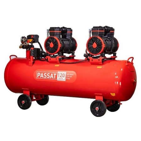 Компрессор Aurora PASSAT-120 BLACK тихий, безмасл.