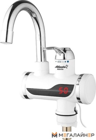 Проточный электрический водонагреватель-кран Atlanta ATH-7422 купить в Минске с доставкой