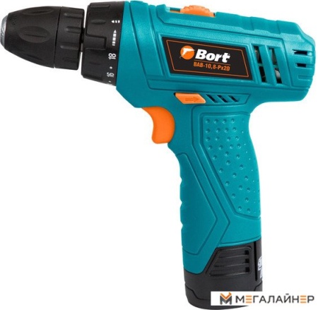 Дрель-шуруповерт Bort BAB-10.8-PX2D купить в Минске с доставкой