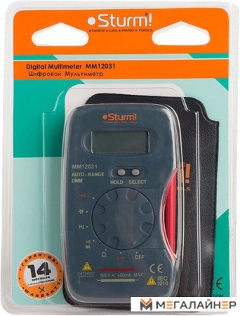 Купить Мультиметр Sturm MM12031 в Минске с доставкой