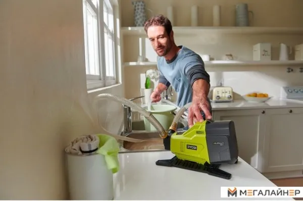 Самовсасывающий насос Ryobi One+ R18TP-0 (без АКБ) купить в Минске с доставкой
