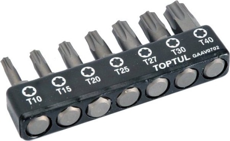 Набор бит Toptul GAAV0702 7 предметов купить в Минске с доставкой