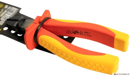 Кусачки боковые (бокорезы) Berger Диэлектрические до 1000V 170мм BG1173 купить в Минске с доставкой