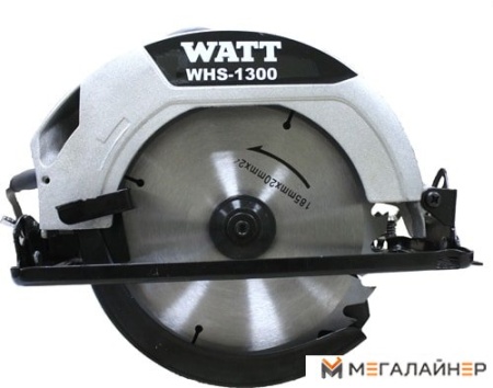 Дисковая пила WATT WHS-1300 6.013.185.00 купить в Минске с доставкой
