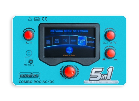 Сварочный полуавтомат GROVERS COMBO-200 AC/DC