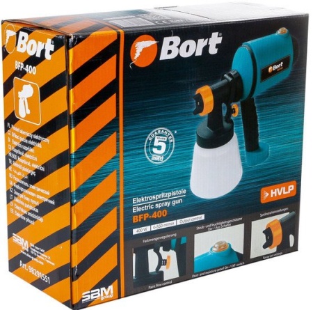 Краскораспылитель Bort BFP-400 купить в Минске с доставкой