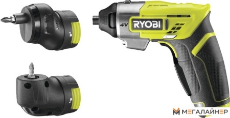 Электроотвертка Ryobi ERGO-A2 5133003409 (с кейсом и насадками) купить в Минске с доставкой