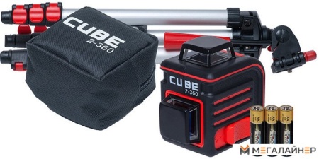 Купить Лазерный нивелир ADA Instruments CUBE 2-360 PROFESSIONAL EDITION (A00449) в Минске с доставкой