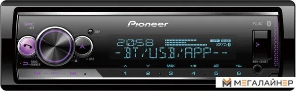 USB-магнитола Pioneer MVH-S510BT
