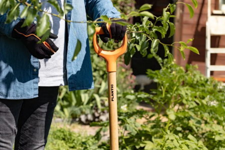 Лопата штыковая остроконечная Plantic Дача 11008-01 купить в Минске с доставкой