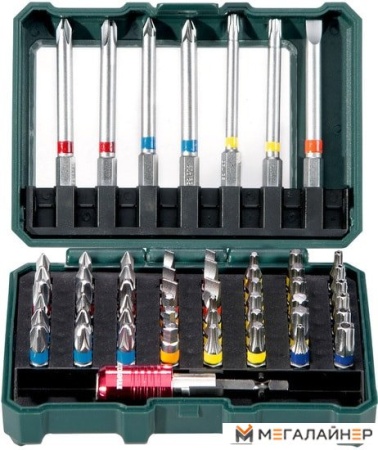 Набор бит Metabo 626702000 (56 предметов) купить в Минске с доставкой