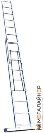 Лестница Dogrular Ufuk Pro 2x11 ступеней купить в Минске с доставкой