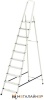 Лестница-стремянка СибрТех 97721 10 ступеней купить в Минске с доставкой