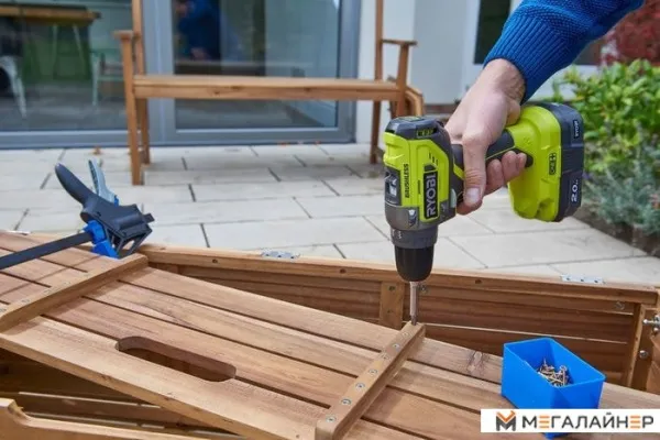 Дрель-шуруповерт Ryobi R18DD5-220S 5133003733 (с 2-мя АКБ, сумка) купить в Минске с доставкой