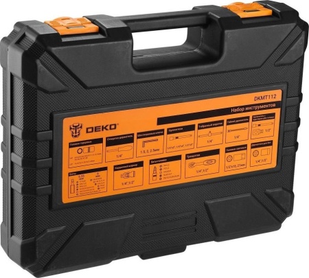 Универсальный набор инструментов Deko DKMT112 (112 предметов) купить в Минске с доставкой