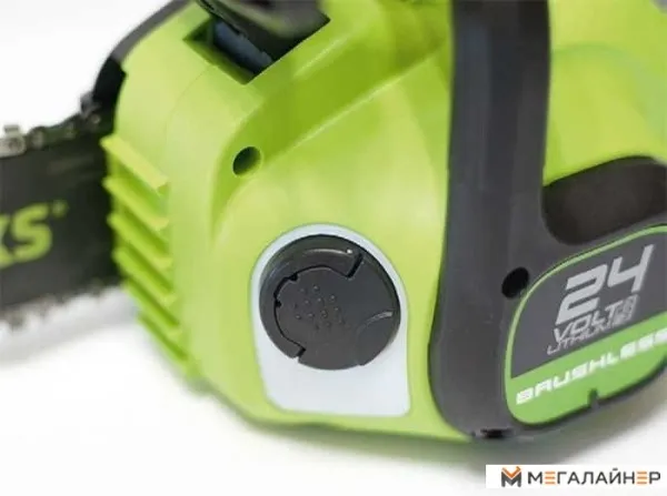 Аккумуляторная пила Greenworks GD24CS30K2 2007007UA (с 1-м АКБ 2 Ач) купить в Минске с доставкой