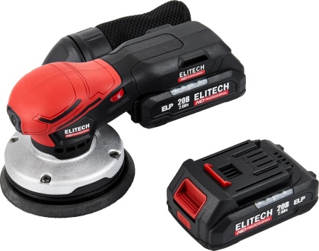 Эксцентриковая шлифмашина ELITECH COS 2012SL E2213.045.01 (с 2-мя АКБ) купить в Минске с доставкой