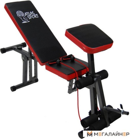Силовая скамья Atlas Sport AS03 Pro с партой