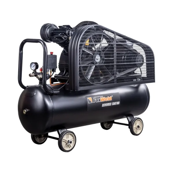 Компрессор масляный ременной Foxweld AEROMAX 550/100