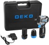 Дрель-шуруповерт Deko Loner 12V PRO 085-1122 (с 2-мя АКБ, кейс)