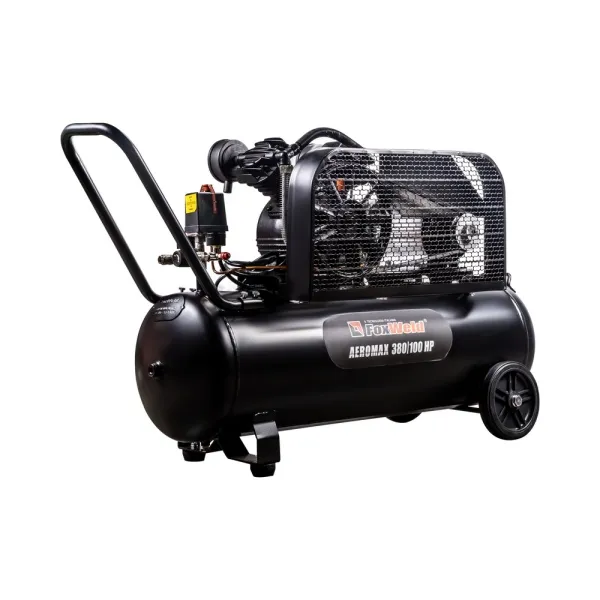 Компрессор масляный ременной Foxweld AEROMAX 380/100 HP