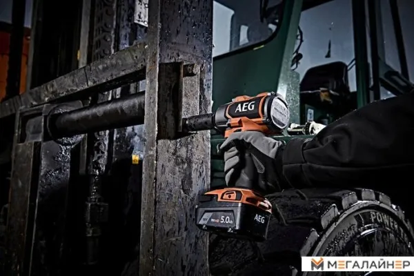 Гайковерт AEG Powertools BSS18MTF12BL-402C 4935479664 (с 2-мя АКБ, кейс) купить в Минске с доставкой