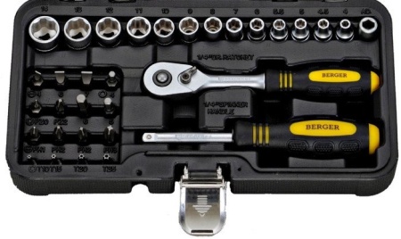 Универсальный набор инструментов Berger BG043-14 (43 предмета) купить в Минске с доставкой