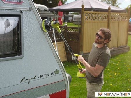 Щеточные машины для уборки Ryobi One+ R18TPS-120G купить в Минске с доставкой