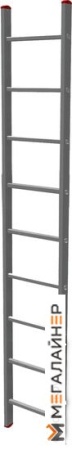 Лестница Новая высота NV 221 алюминиевая 9 ступеней купить в Минске с доставкой