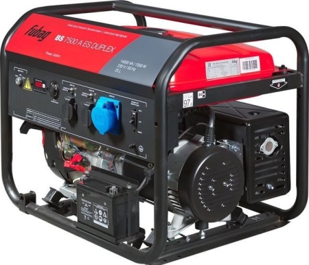 Купить Бензиновый генератор Fubag BS 7500 A ES Duplex (с коннектором автоматики) в Минске с доставкой по РБ