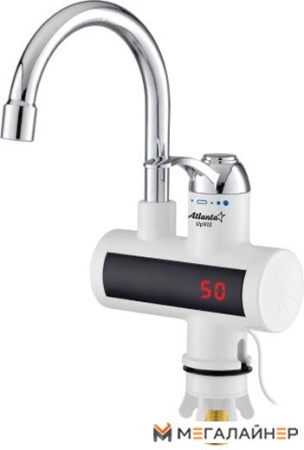 Проточный электрический водонагреватель-кран Atlanta ATH-7426 купить в Минске с доставкой