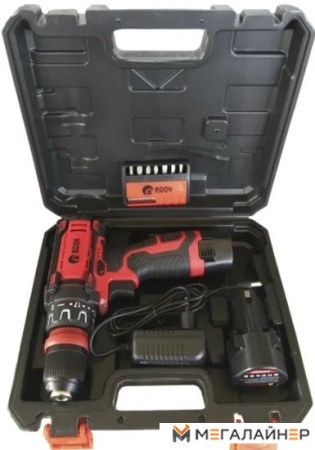 Дрель-шуруповерт Edon AD-12AUN (с 2-мя АКБ, кейс) купить в Минске с доставкой