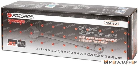 Набор ключей FORSAGE F-5261SD (26 предметов) купить в Минске с доставкой