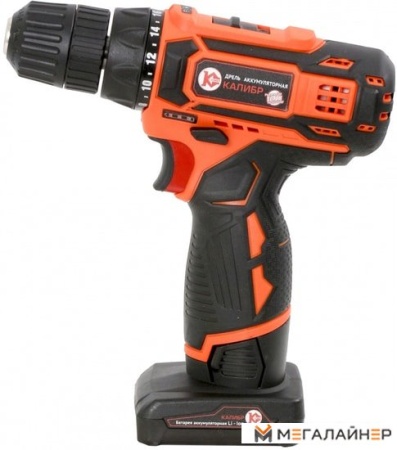 Дрель-шуруповерт Калибр ДА-14.4-2М+ (с 2-мя АКБ, кейс) купить в Минске с доставкой