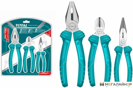 Набор пассатижей Total THT1K0311 (3 предмета) купить в Минске с доставкой