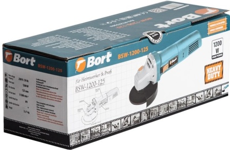 Угловая шлифмашина Bort BWS-1200-125 купить в Минске с доставкой