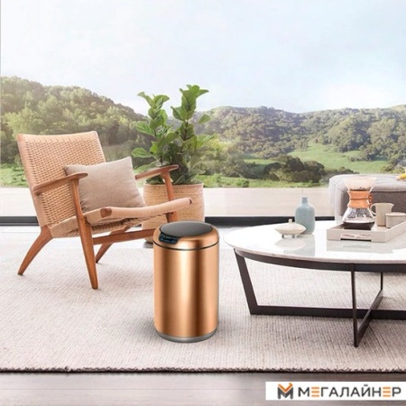 Мусорное ведро Eko Galleria EK9255 12 л (бронзовый) купить в Минске с доставкой