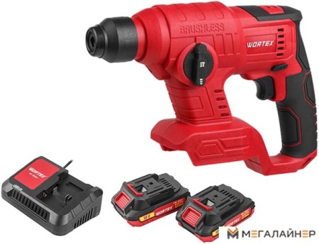 Перфоратор Wortex CRH 1810 0329267 (с 2-мя АКБ) купить в Минске с доставкой