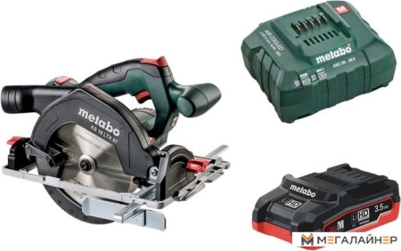 Дисковая пила Metabo KS 18 LTX 57 (с 1-м АКБ 3.5 Ah) купить в Минске с доставкой