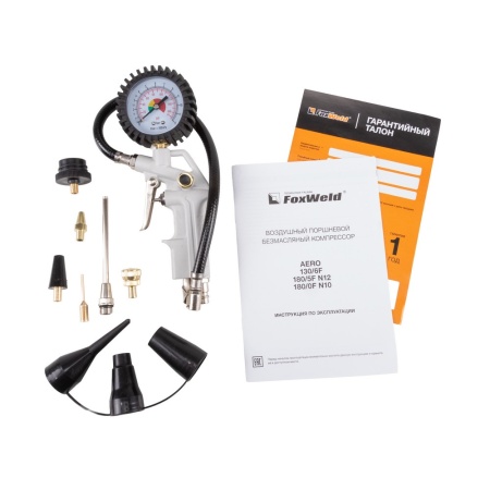 Компрессор безмасляный FoxWeld AERO 180/0F N10