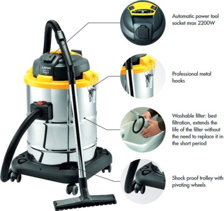 Пылесос Lavor WTP 50 XE купить в Минске с доставкой