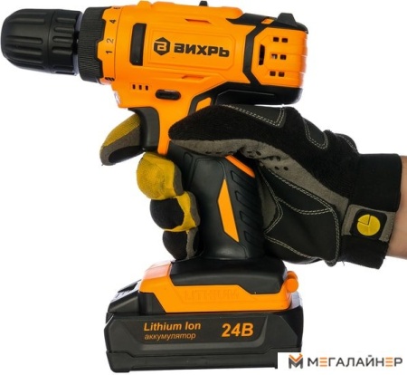 Дрель-шуруповерт Вихрь ДА-24Л-2К купить в Минске с доставкой